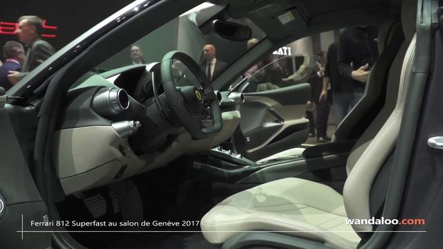 Ferrari 812 Superfast au salon de Genève 2017 смотреть онлайн