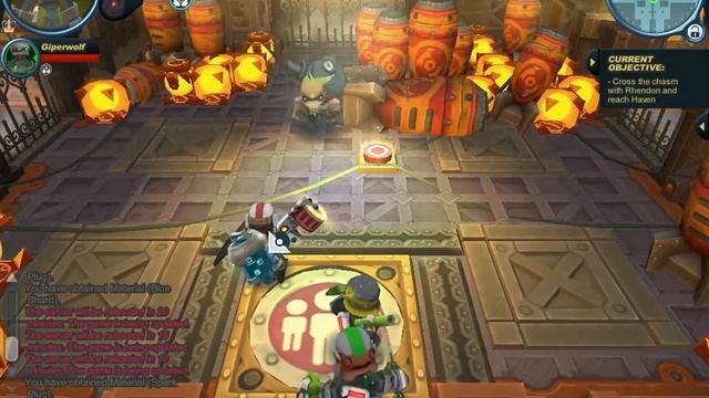 Похождения Стикера и Вольфа в игру Spiral Knights #2-Рыжий Скунс. смотреть онлайн