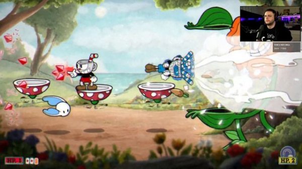 Cuphead ArtGames LP 1 стрим