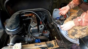 Как я УАЗ запускал. Поменял бензонасос и фильтра.