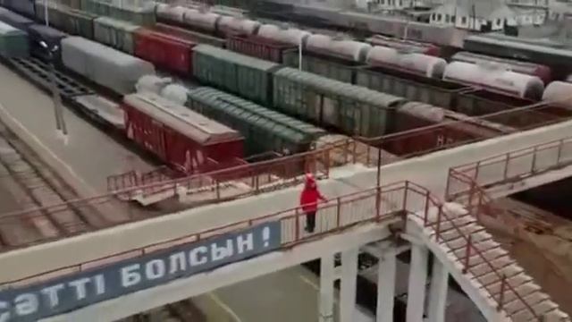 В обьективе - Зима! Акбота - учитель русского языка и литературы смотреть онлайн