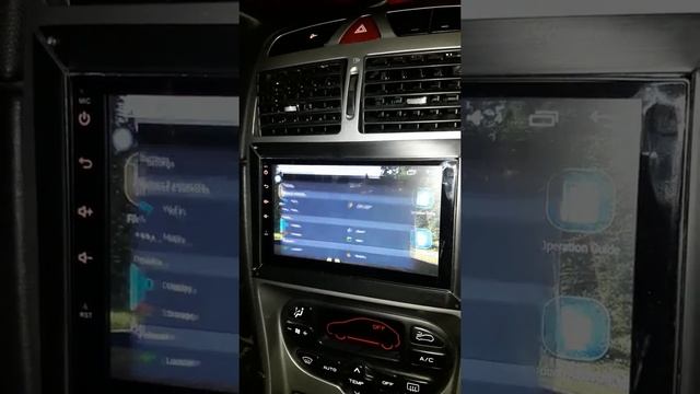 2 Din Android Peugeot 307 смотреть онлайн
