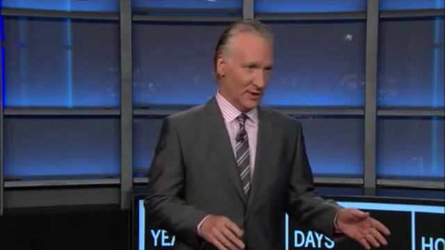 Bill Maher "The Difference between me & Rick Santorum..." смотреть онлайн