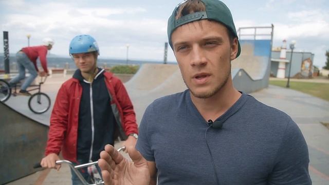 Школа BMX. Урок 4 - Трюки на BMX: Fakie, 