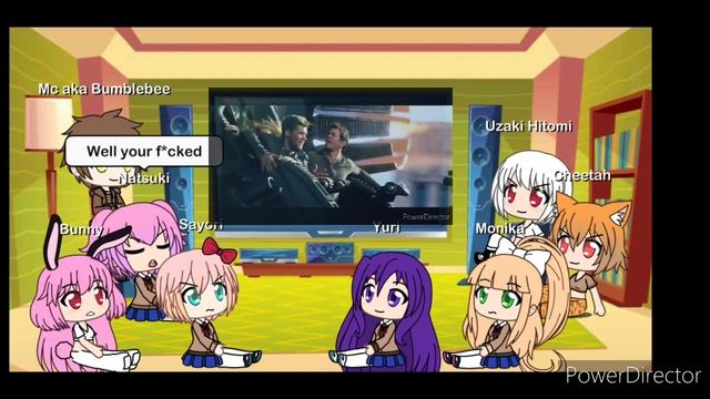 Transformers Age of Extinction Drone Ship Chase scene Gacha Reaction смотреть онлайн