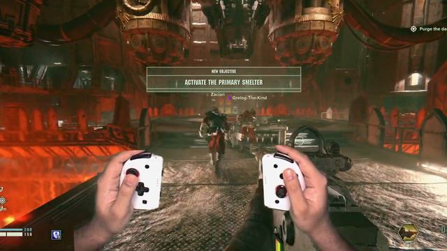 Warhammer 40,000: Darktide - Gyro Controls gameplay with Joy-Con on PC [Ultrawide] смотреть онлайн