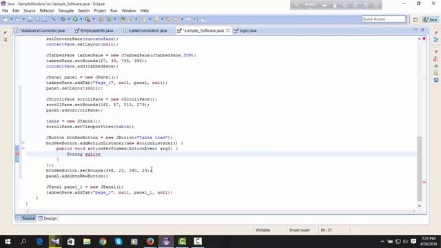 java bangla tutorial (part 17-A) || create JTable in java смотреть онлайн