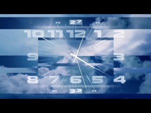 Часы 04:00/16:00 Первого канала 2014-н.в. (1 ЧАС) @1tv