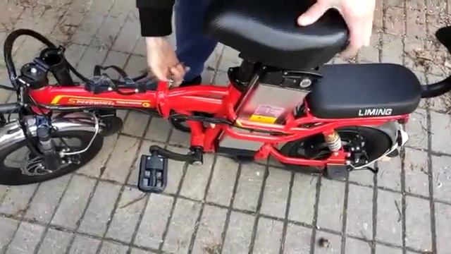 механизм складывания электровелосипеда speed wheel смотреть онлайн