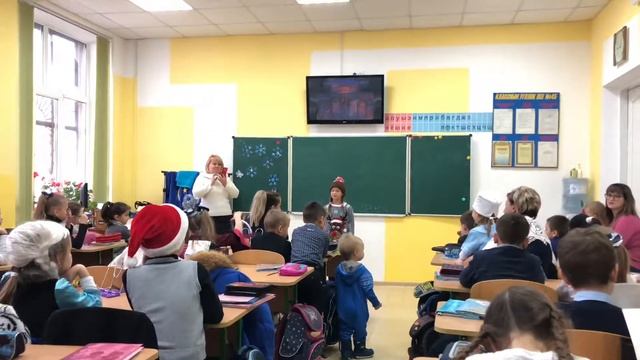 Алевтина Цветухина сказка про Рождественских Оленей. Школа 45 г.Николаев смотреть онлайн