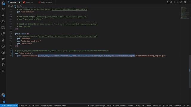 Private Gem Repositories in your Gemfiles | Ruby on Rails 7 Tutorial смотреть онлайн