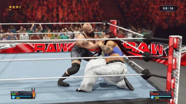 🔥Big Show vs Rose | WWE Raw Full Match🔥 смотреть онлайн