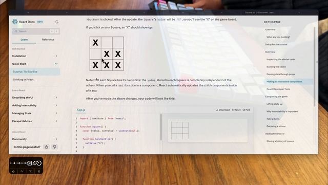 React Test-Driven Development with simple Tic Tac Toe app. смотреть онлайн