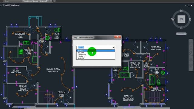 AutoCAD VBA Programming - Section 5-04 Combobox Control смотреть онлайн