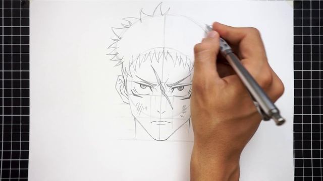 Easy Step By Step Drawing Itadori Yuji From Jujutsu Kaisen Season 2