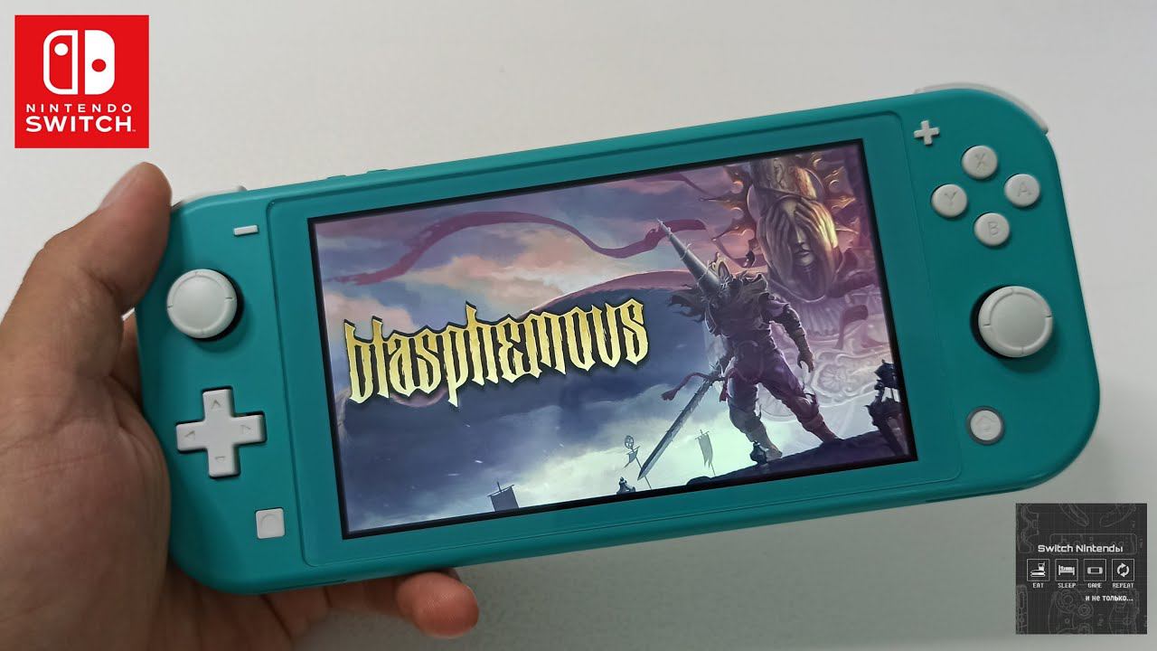 Blasphemous - Nintendo Switch Lite gameplay смотреть онлайн