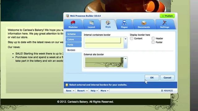Web Presence Builder Site: How to Add Style (Part 2/3) смотреть онлайн
