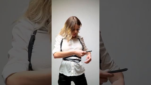 Портупея женская на талию / женский пояс ремень / аксессуары / гартер смотреть онлайн