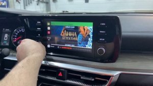 KIA K5. Ютуб и Яндекс навигатор через CarPlay