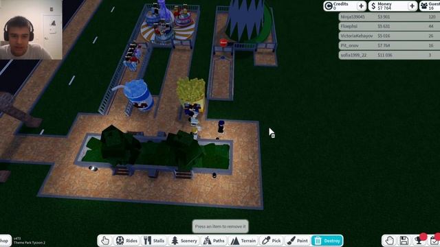 Лучший парк аттракционов - Theme Park Simulator 2 #1 смотреть онлайн