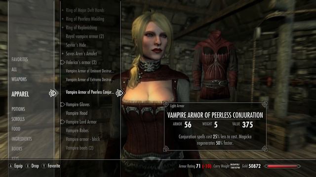 TDN Vampire Armor Retexture -- By TheDNightshade Skyrim SE Xbox One/PC Mods смотреть онлайн