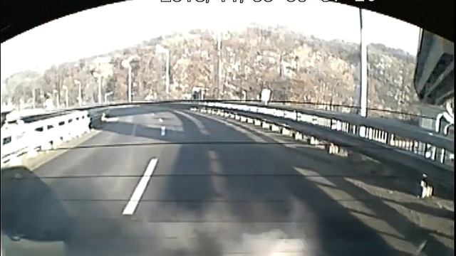 Дарницкий мост -камера сзади. смотреть онлайн