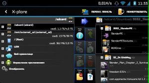 Обзор программы X-plore под Android
