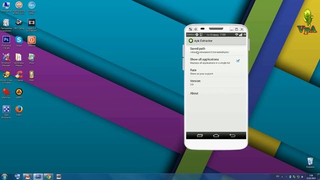 Как сохранить APK из установленного приложения без РУТ! смотреть онлайн