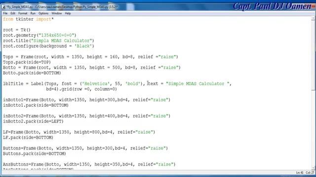 How to Create Simple MDAS Calculator in Python смотреть онлайн