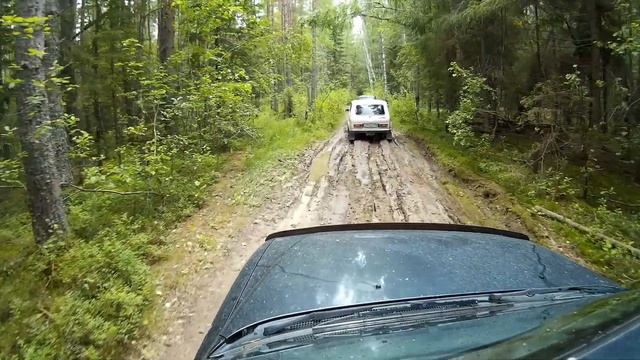 Pajero sport + 2 Нивы лайт оффроад смотреть онлайн