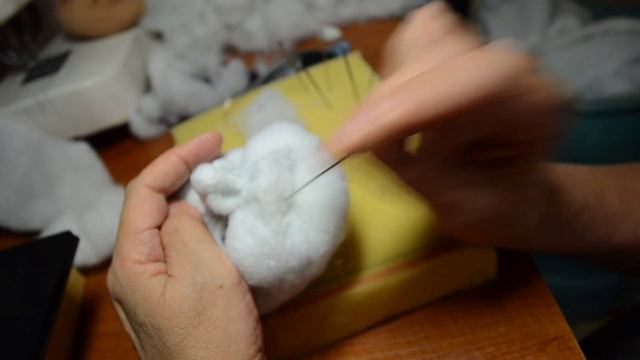 мастер класс по изготовлению скульптурной -текстильной куклы ч.4 смотреть онлайн