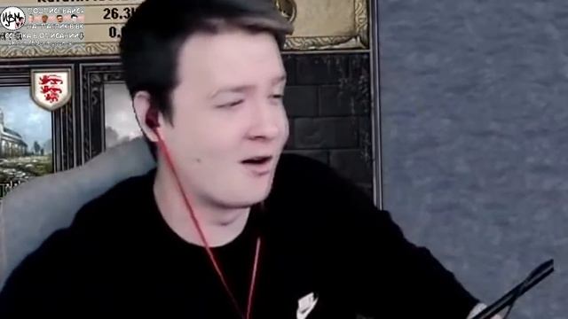 Jeens впервые играет в Crusader Kings 2