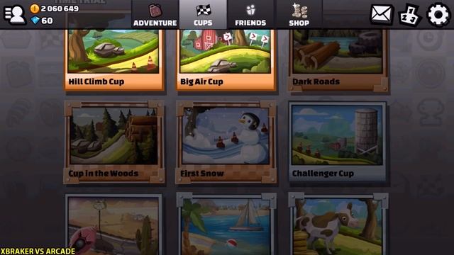 Hill Climb Racing 2 - Snowmobile Unlocked & Fully Upgraded Gameplay Walkthrough ( iOS, Android ) смотреть онлайн