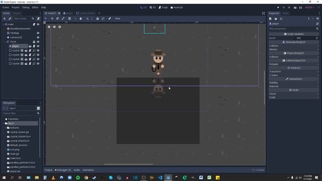 2D Reflection Effect in Godot Engine - No Code смотреть онлайн
