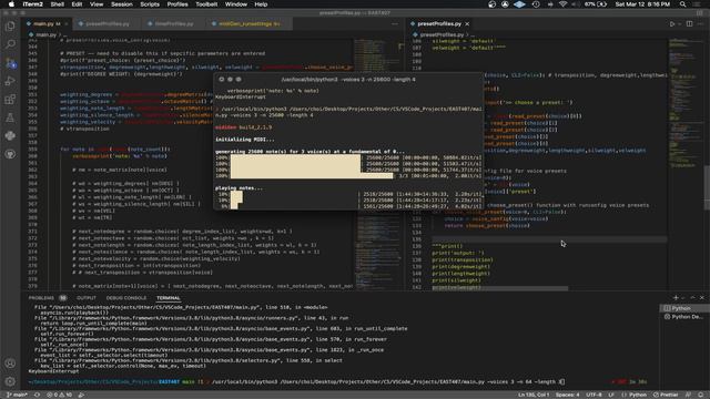 midiGen build_2.2.0 - a generative python patch (demo) смотреть онлайн