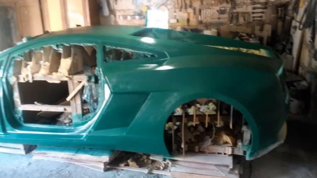 Самодельный суперкар. Replica Lamborghini Gallardo. kit-car строение. Часть 2. смотреть онлайн