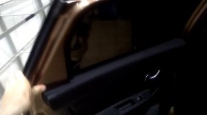 Тонировка задней полусферы на автомобиле LADA X-Ray