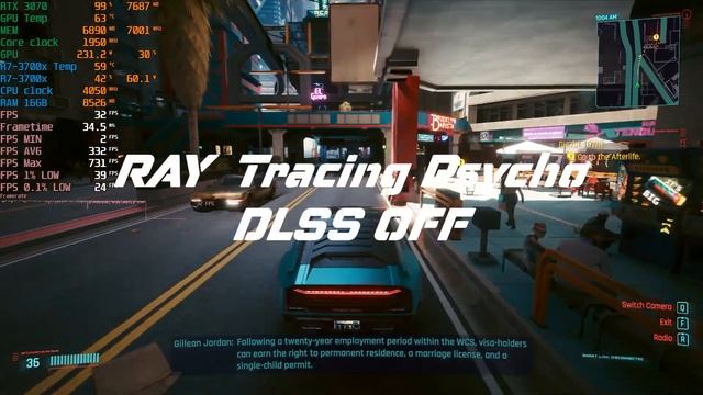 Cyberpunk 2077 patch 1.5 benchmark | RTX 3070 | Ryzen 7 3700X | RTX ON/OFF | DLSS | 1080p смотреть онлайн
