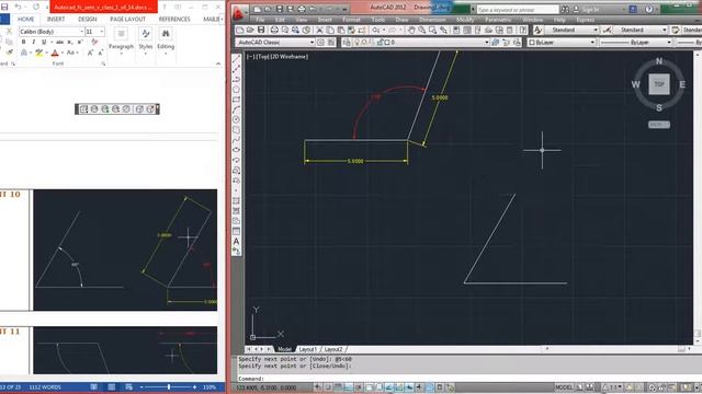 AUTOCAD 15 - Line - Assignment 10 смотреть онлайн