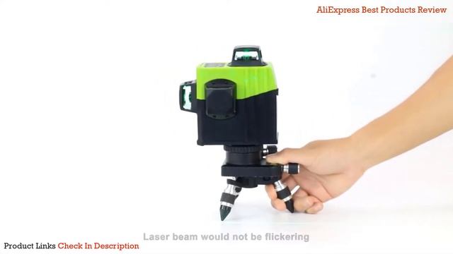 KaiTian 12Lines 3D Laser Level Self Leveling Cross Horizontal 360 Vertical Green Laser смотреть онлайн