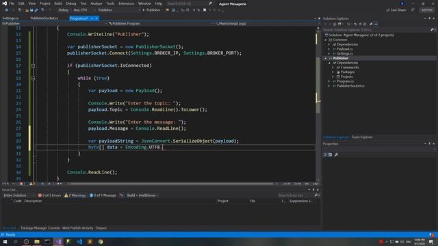 Message Broker Bazat Pe Socketuri. Partea 1/2. (C#, .NET Core)