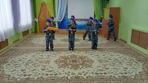 танец "Пацаны в строю стоят" м.р. Люлюкина Е.В. подготовительная гр.