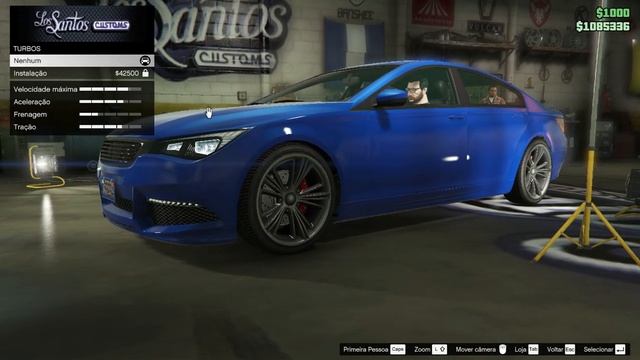 Tunando o meu primeiro carro do GTA Online! (Übermacht Oracle) - PC смотреть онлайн