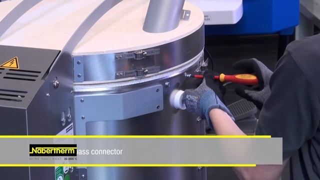 Instalace keramické pece Nabertherm řady TOP смотреть онлайн