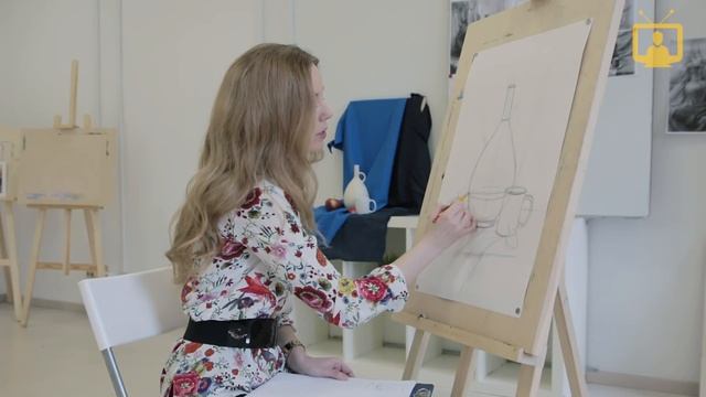 Натюрморт. Как нарисовать поэтапно. / VideoForMe - видео уроки смотреть онлайн