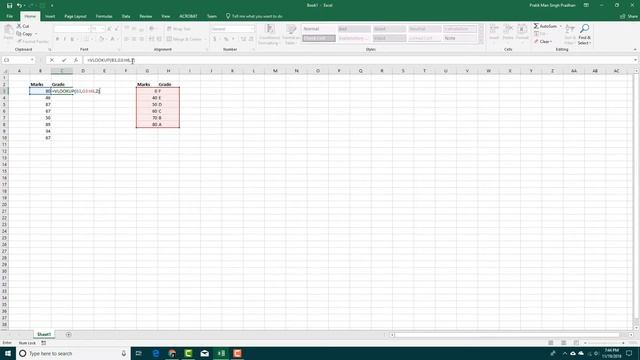 MS Excel Tutorial - Lesson 59 - VLOOKUP function for approximate data смотреть онлайн