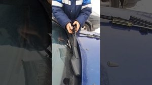 замена счетки очиститель w124  Mercedes