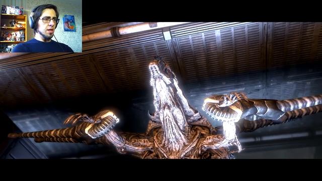 Aliens Vs Predator играю за Чужого [миссия 1]