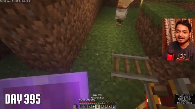 I Survived 500 Days in HARDCORE MINECRAFT WORLD (Hindi) смотреть онлайн