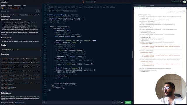 Implement promiseMerge | Intermediate JavaScript Interview Question | Frontend Problem Solving смотреть онлайн